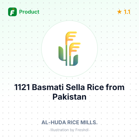 1121 Basmati Sella Rice – summary card, no photo uploaded yet