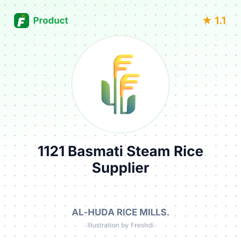 1121 Basmati Steam Rice – summary card, no photo uploaded yet