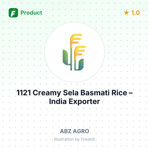 1121 Creamy Sela Basmati Rice – summary card, no photo uploaded yet