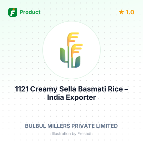 1121 Creamy Sella Basmati Rice – summary card, no photo uploaded yet