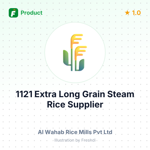 1121 Extra Long Grain Steam Rice – summary card, no photo uploaded yet
