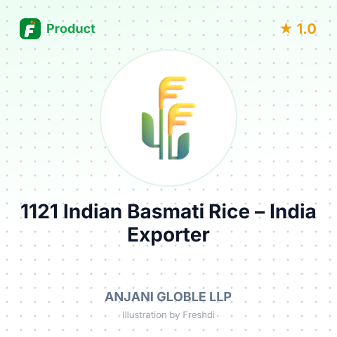 1121 Indian Basmati Rice – summary card, no photo uploaded yet