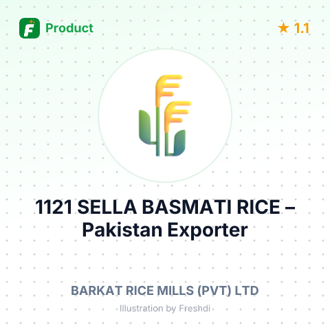 1121 SELLA BASMATI RICE – summary card, no photo uploaded yet