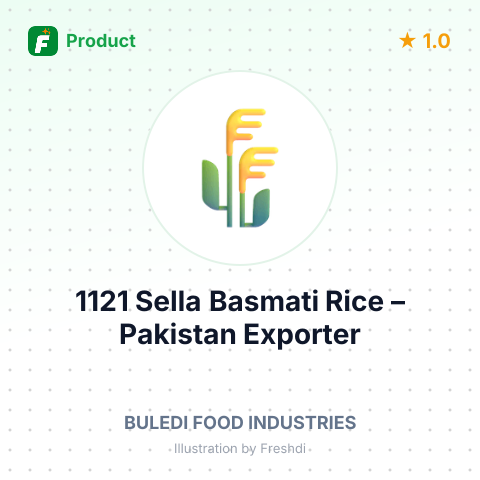 1121 Sella Basmati Rice – summary card, no photo uploaded yet