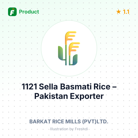 1121 Sella Basmati Rice – summary card, no photo uploaded yet