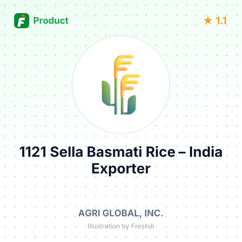 1121 Sella Basmati Rice – summary card, no photo uploaded yet