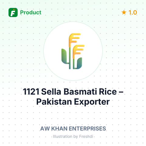 1121 Sella Basmati Rice – summary card, no photo uploaded yet
