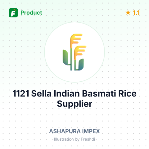 1121 Sella Indian Basmati Rice – summary card, no photo uploaded yet