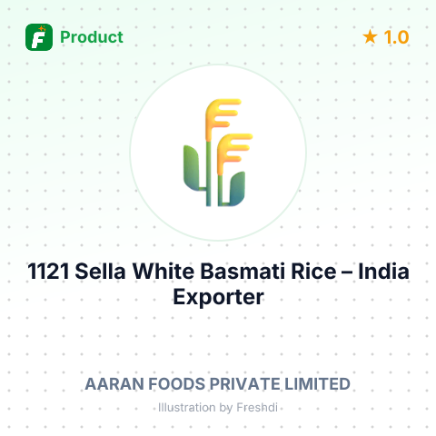 1121 Sella White Basmati Rice – summary card, no photo uploaded yet