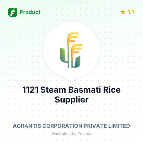 1121 Steam Basmati Rice – summary card, no photo uploaded yet