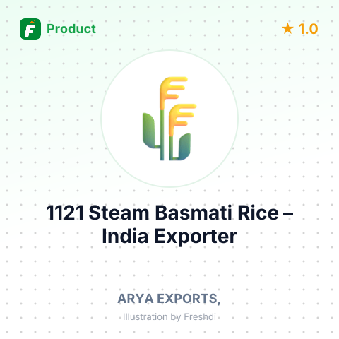 1121 Steam Basmati Rice – summary card, no photo uploaded yet