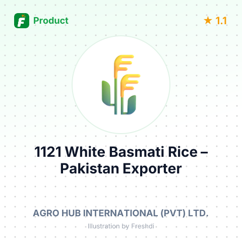 1121 White Basmati Rice – summary card, no photo uploaded yet