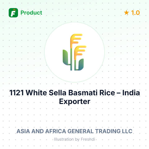 1121 White Sella Basmati Rice – summary card, no photo uploaded yet