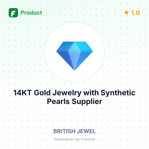 14KT Gold Jewelry with Synthetic Pearls – summary card, no photo uploaded yet