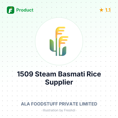 1509 Steam Basmati Rice – summary card, no photo uploaded yet