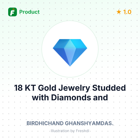 18 KT Gold Jewelry Studded with Diamonds and Precious Stones – summary card, no photo uploaded yet