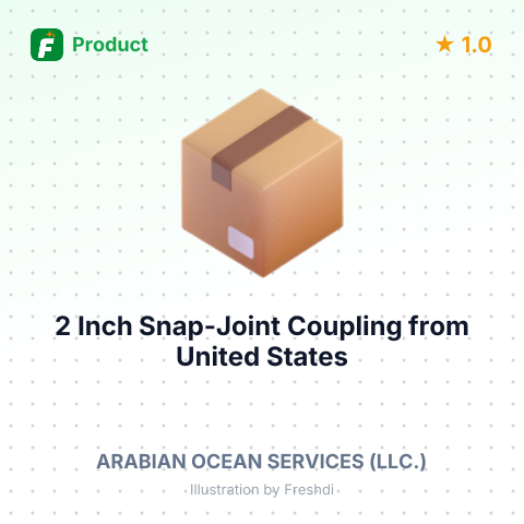 2 Inch Snap-Joint Coupling – summary card, no photo uploaded yet