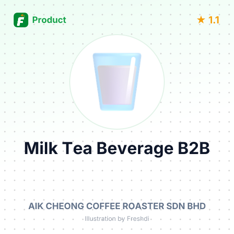 3 in 1 Teh Tarik Classic Milk Tea Beverage – summary card, no photo uploaded yet