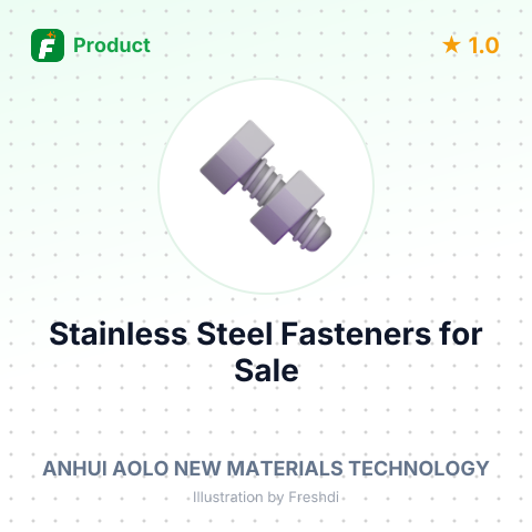 304 Stainless Steel Fasteners – summary card, no photo uploaded yet