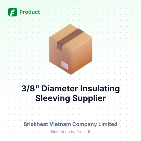 3/8" Diameter Insulating Sleeving – summary card, no photo uploaded yet