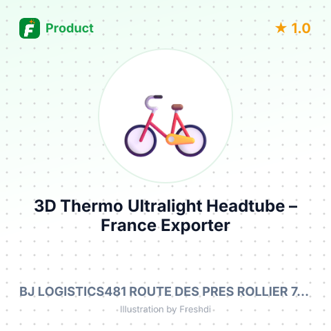 3D Thermo Ultralight Headtube – summary card, no photo uploaded yet