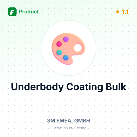 3M Underbody Coating – summary card, no photo uploaded yet