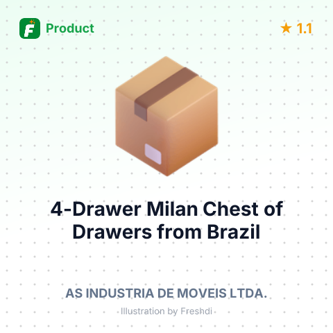 4-Drawer Milan Chest of Drawers – summary card, no photo uploaded yet