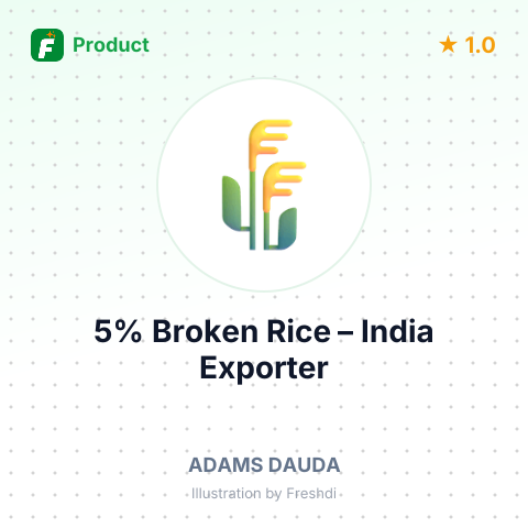 5% Broken Rice – summary card, no photo uploaded yet