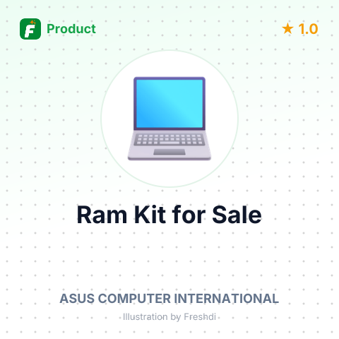 8GB DDR4 Dual Channel RAM Kit – summary card, no photo uploaded yet