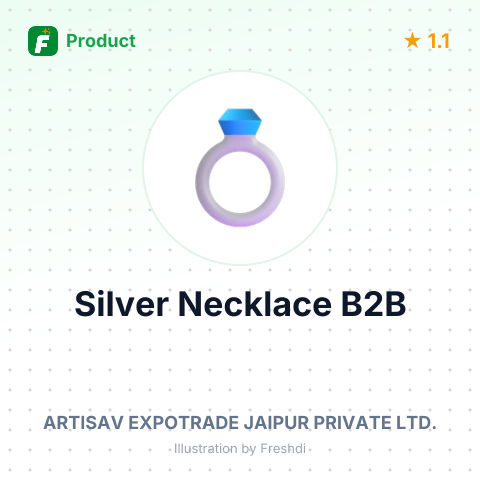 925 Silver Necklace with Semi Precious Stone and Pearl – summary card, no photo uploaded yet