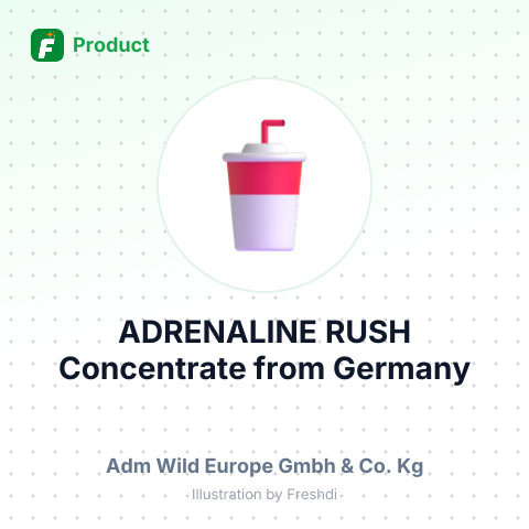 ADRENALINE RUSH Concentrate – summary card, no photo uploaded yet