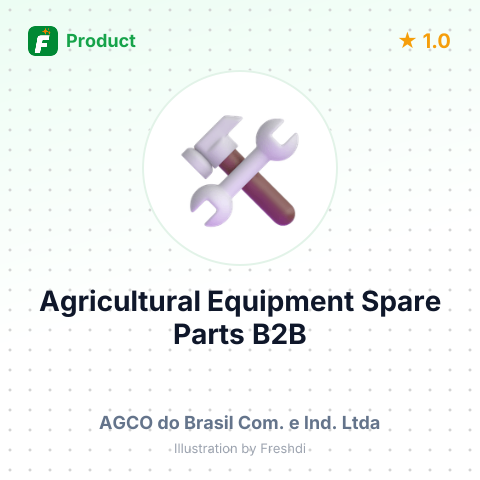 AGCO Agricultural Equipment Spare Parts – summary card, no photo uploaded yet