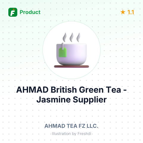 AHMAD British Green Tea - Jasmine – summary card, no photo uploaded yet