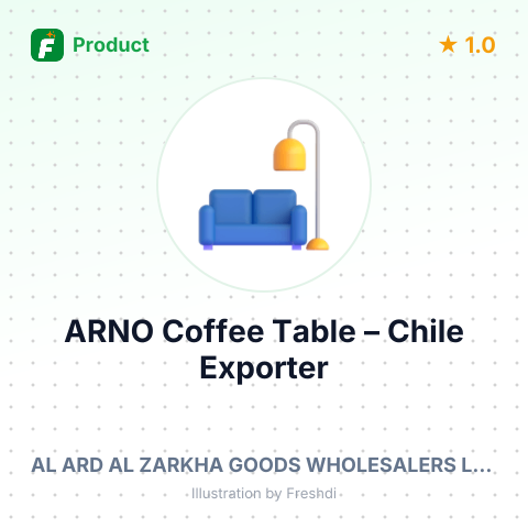 ARNO Coffee Table – summary card, no photo uploaded yet