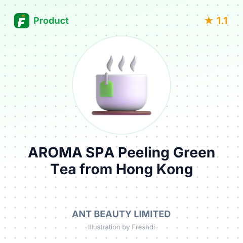 AROMA SPA Peeling Green Tea – summary card, no photo uploaded yet