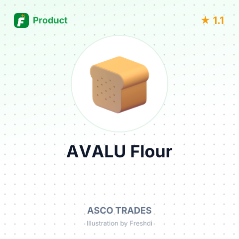 AVALU Flour – summary card, no photo uploaded yet