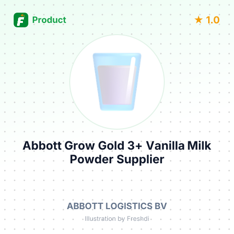 Abbott Grow Gold 3+ Vanilla Milk Powder – summary card, no photo uploaded yet