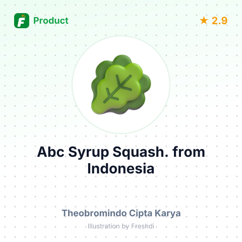 Abc Syrup Squash. – summary card, no photo uploaded yet