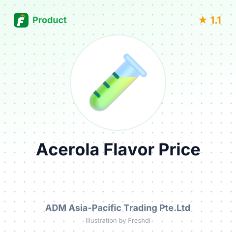Acerola Flavor – summary card, no photo uploaded yet