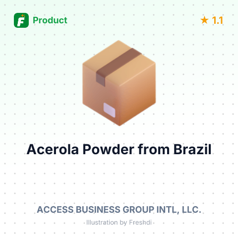 Acerola Powder – summary card, no photo uploaded yet