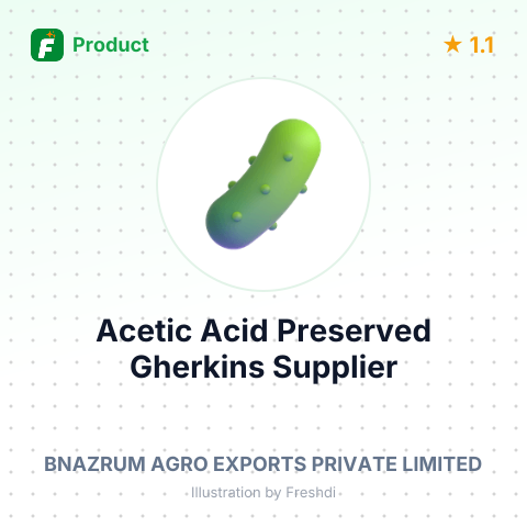 Acetic Acid Preserved Gherkins – summary card, no photo uploaded yet