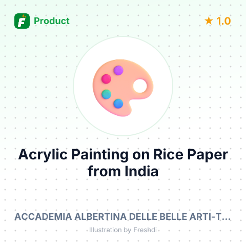 Acrylic Painting on Rice Paper – summary card, no photo uploaded yet
