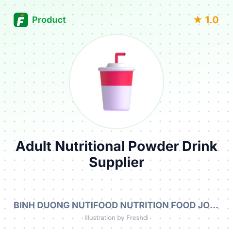 Adult Nutritional Powder Drink – summary card, no photo uploaded yet