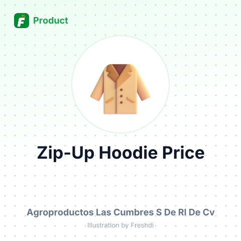 Adult Zip-up Hoodie - 100% Polyester – summary card, no photo uploaded yet