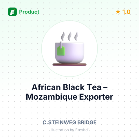 African Black Tea – summary card, no photo uploaded yet