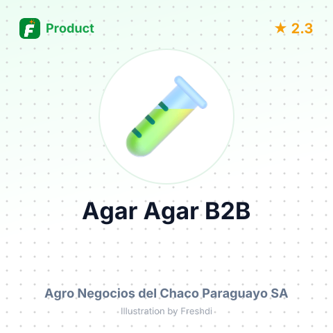 Agar Agar – summary card, no photo uploaded yet