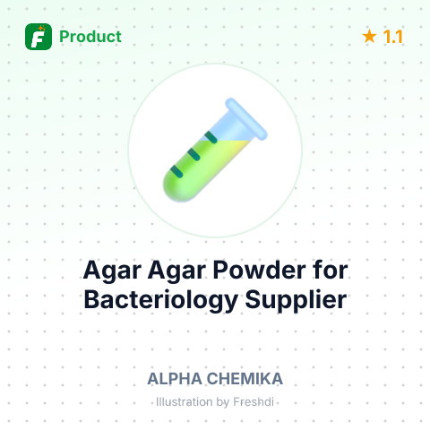 Agar Agar Powder for Bacteriology – summary card, no photo uploaded yet
