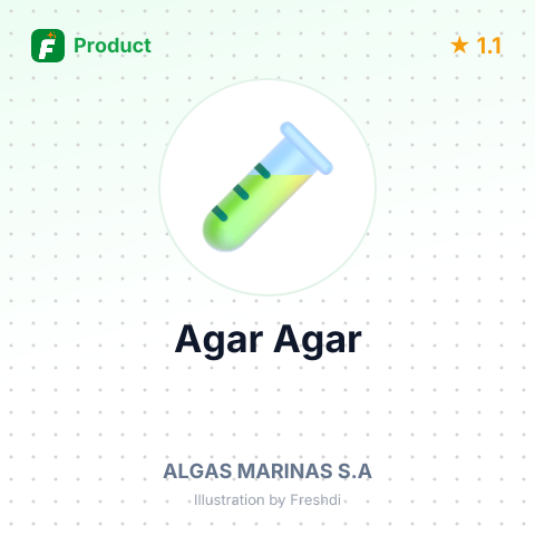 Agar Agar – summary card, no photo uploaded yet
