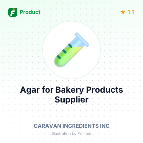 Agar for Bakery Products – summary card, no photo uploaded yet