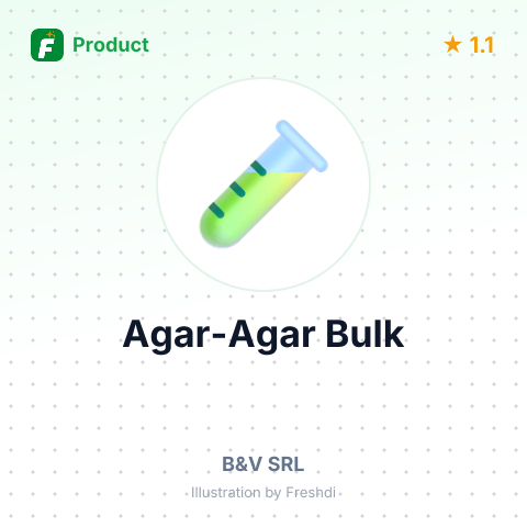 Agar-Agar – summary card, no photo uploaded yet